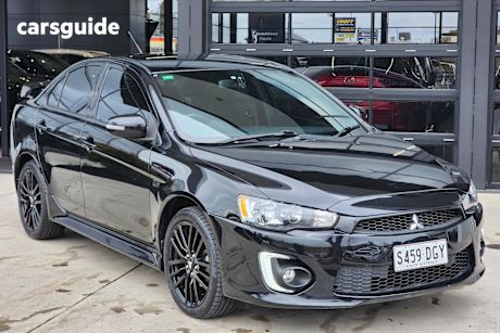 Black 2017 Mitsubishi Lancer Sedan BLACK EDITION F