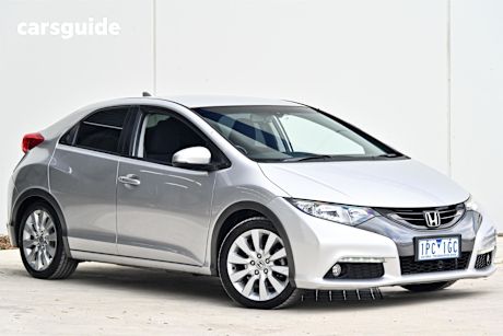 Silver 2013 Honda Civic Hatch VTI-LN F
