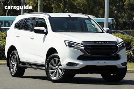 White 2023 Isuzu MU-X SUV LS-U 4X4