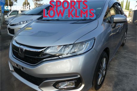 Silver 2017 Honda Fit Hatchback (Hybrid)