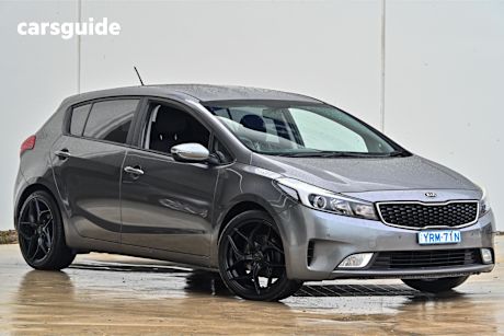 Grey 2016 Kia Cerato Hatch S F
