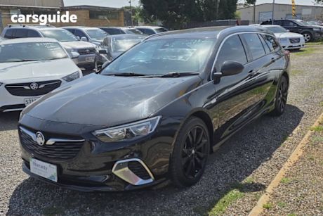 Black 2017 Holden Commodore Sportswagon Rs