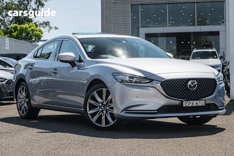 Silver 2021 Mazda Mazda6 Sedan ATENZA F