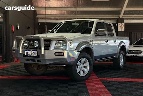 Silver 2008 Ford Ranger Ute Tray XLT 4X4