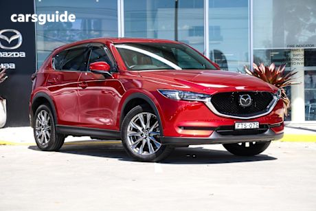 Red 2021 Mazda CX-5 Wagon Akera Turbo (Awd)