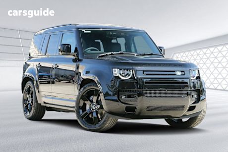 Black 2025 Land Rover Defender Wagon 110 D350 X-Dynamic Hse (257Kw)