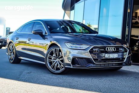 Grey 2021 Audi A7 Sportback 55 Tfsi Quattro Mhev