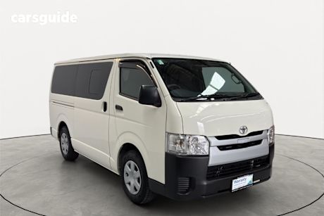 White 2020 Toyota HiAce Commercial LONG DX