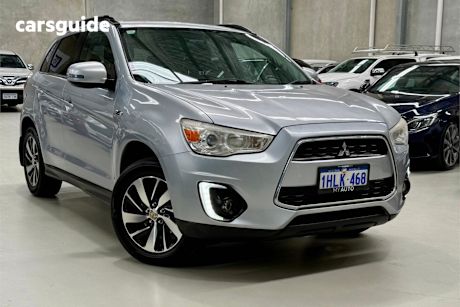 Silver 2015 Mitsubishi ASX Wagon Ls (2Wd)
