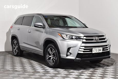 Silver 2018 Toyota Kluger SUV GX F