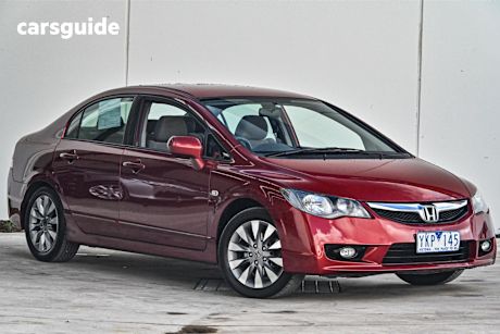 Red 2011 Honda Civic Sedan VTI-L F