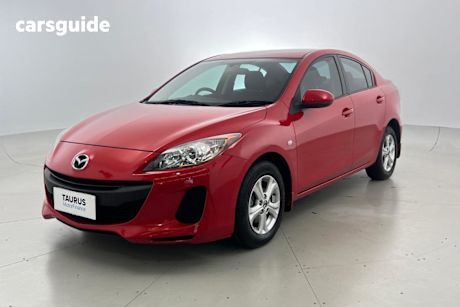 Red 2013 Mazda Mazda3 Sedan NEO F