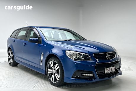 Blue 2015 Holden Commodore Sportswagon Sv6