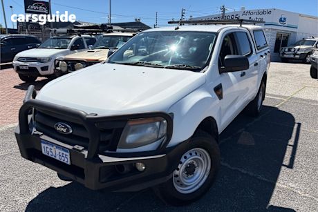 White 2014 Ford Ranger Dual Cab Utility Xl 3.2 (4X4)