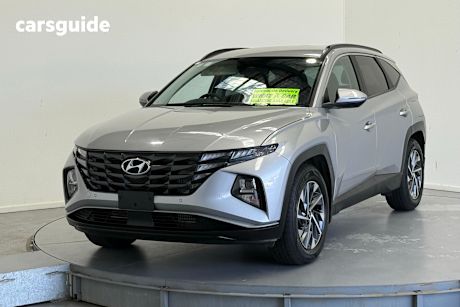 Silver 2022 Hyundai Tucson Wagon Elite (Awd)