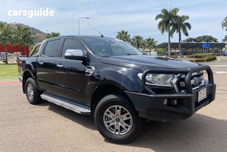 Black 2018 Ford Ranger Ute Tray XLT 4X4