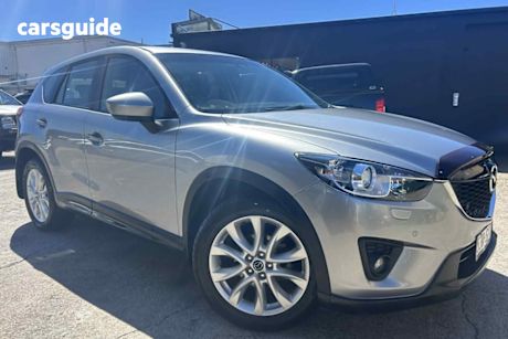 Silver 2012 Mazda CX-5 Wagon Grand Tourer (4X4)