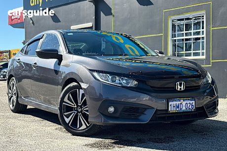 Grey 2016 Honda Civic Sedan VTI-L F