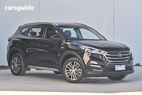 Black 2017 Hyundai Tucson SUV ACTIVE X F