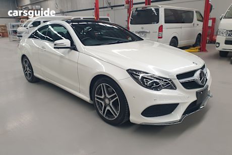 White 2014 Mercedes-Benz E350 Coupe
