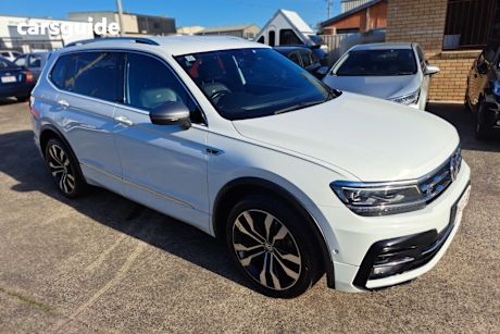 White 2019 Volkswagen Tiguan Wagon Allspace 162 Tsi Highline