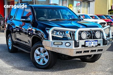 Black 2018 Toyota Landcruiser Prado SUV GXL 4X4