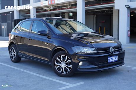 Black 2018 Volkswagen Polo Hatch 70TSI TRENDLINE