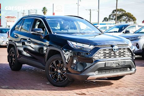 Black 2024 Toyota RAV4 Wagon Cruiser (2Wd) Hybrid