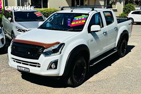 White 2019 Isuzu D-MAX Ute Tray LS-M 4X4