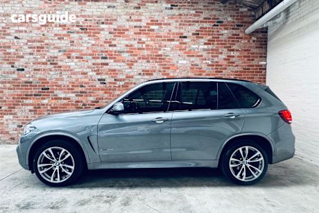 Grey 2016 BMW X5 Wagon Xdrive 30D