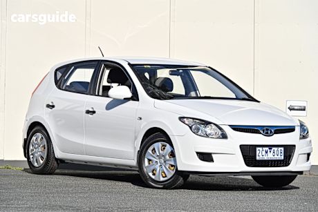 White 2011 Hyundai I30 Hatch SX F