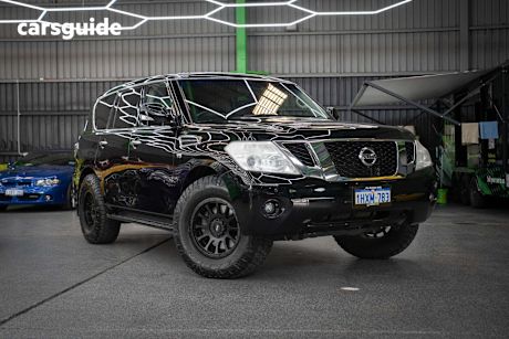 Black 2017 Nissan Patrol SUV TI 4X4