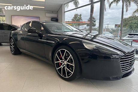Black 2014 Aston Martin Rapide Hatch S R