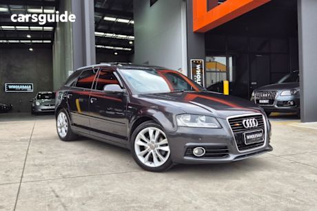 Grey 2011 Audi A3 Hatchback Sportback 1.8 Tfsi Ambition