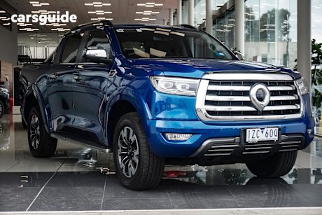 Blue 2023 GWM UTE Ute Tray CANNON-X 4X4
