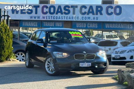 Blue 2011 BMW 116I Hatchback