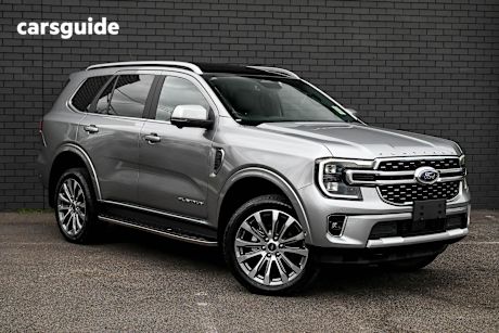 Silver 2024 Ford Everest SUV PLATINUM 4X4