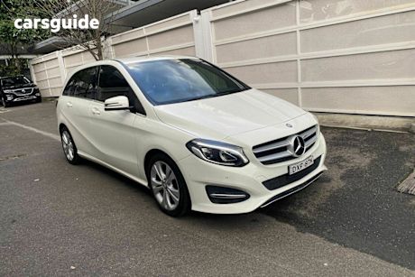 White 2017 Mercedes-Benz B-Class Hatch B200 F