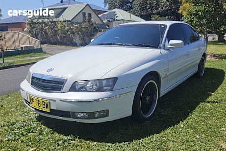 White 2003 Holden Caprice Sedan