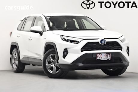 White 2022 Toyota RAV4 SUV GX F