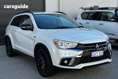 White 2019 Mitsubishi ASX SUV BLACK EDITION F