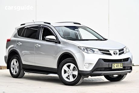Silver 2014 Toyota RAV4 SUV GXL F