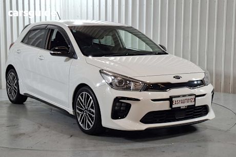 White 2019 Kia RIO Hatchback Gt-Line