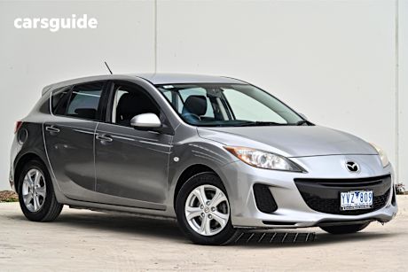 Silver 2011 Mazda Mazda3 Hatch NEO F