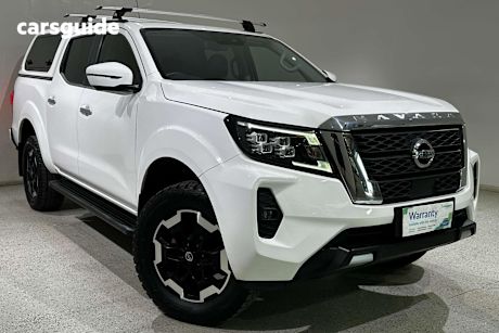White 2022 Nissan Navara Ute Tray ST-X 4X4