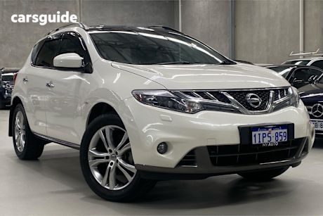 White 2015 Nissan Murano Wagon Ti