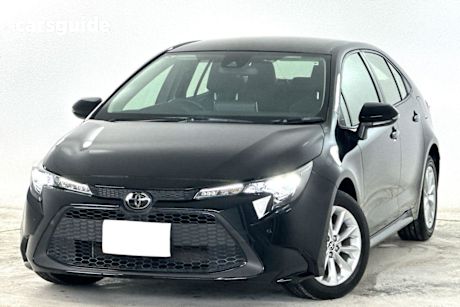 Black 2020 Toyota Corolla Sedan SX F
