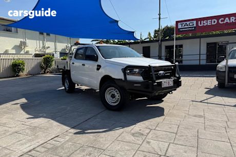 White 2021 Ford Ranger Ute Tray XL 4X4