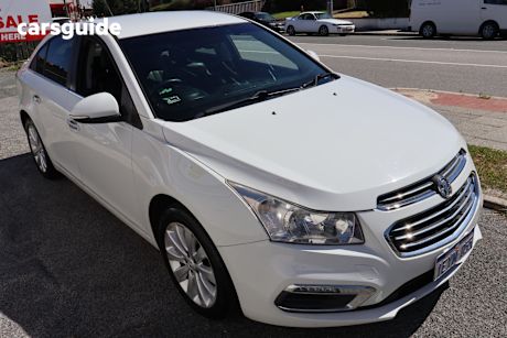 White 2015 Holden Cruze Sedan Cdx