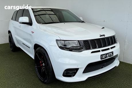White 2018 Jeep Grand Cherokee SUV SRT 4X4